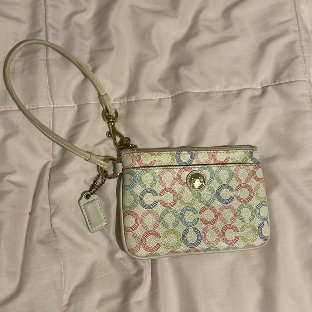 Coach wristlet